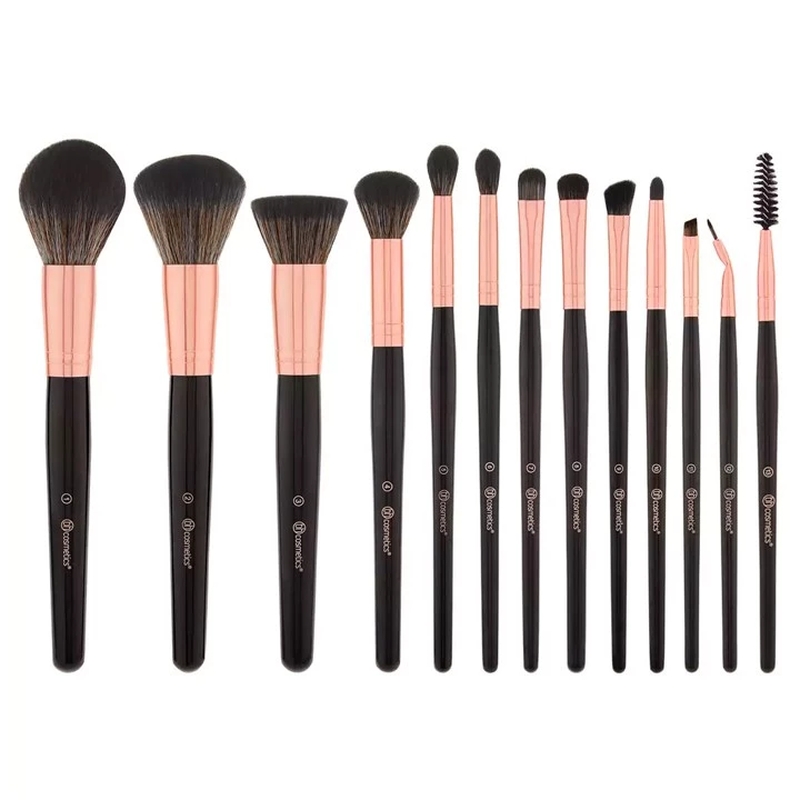 Bộ Cọ Trang Điểm 13 Cây BH COSMETICS Signature Rose Gold BHBO12